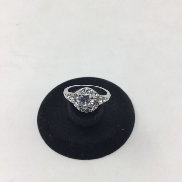 Brilliant 1 Ct. Cubic Zirconia Bridal Ring (H15) - Picture 1 of 7